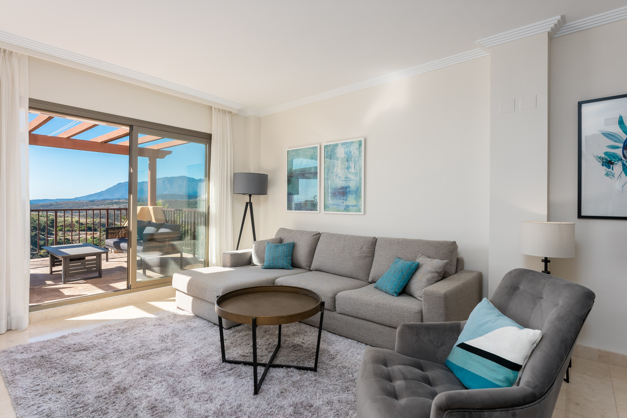 Apartamento en Benahavís - Impresionante ático con vistas al mar