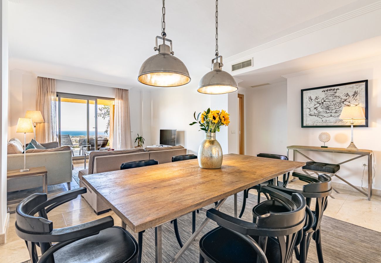 Apartamento en Benahavís - Vistas al mar y jardín en Hacienda de Cifuentes