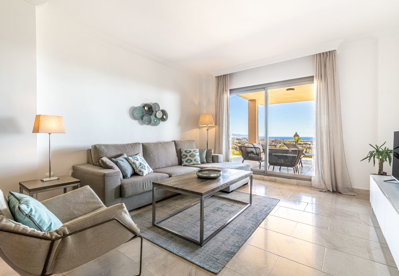 Apartamento en Benahavís - Vistas al mar y jardín en Hacienda de Cifuentes
