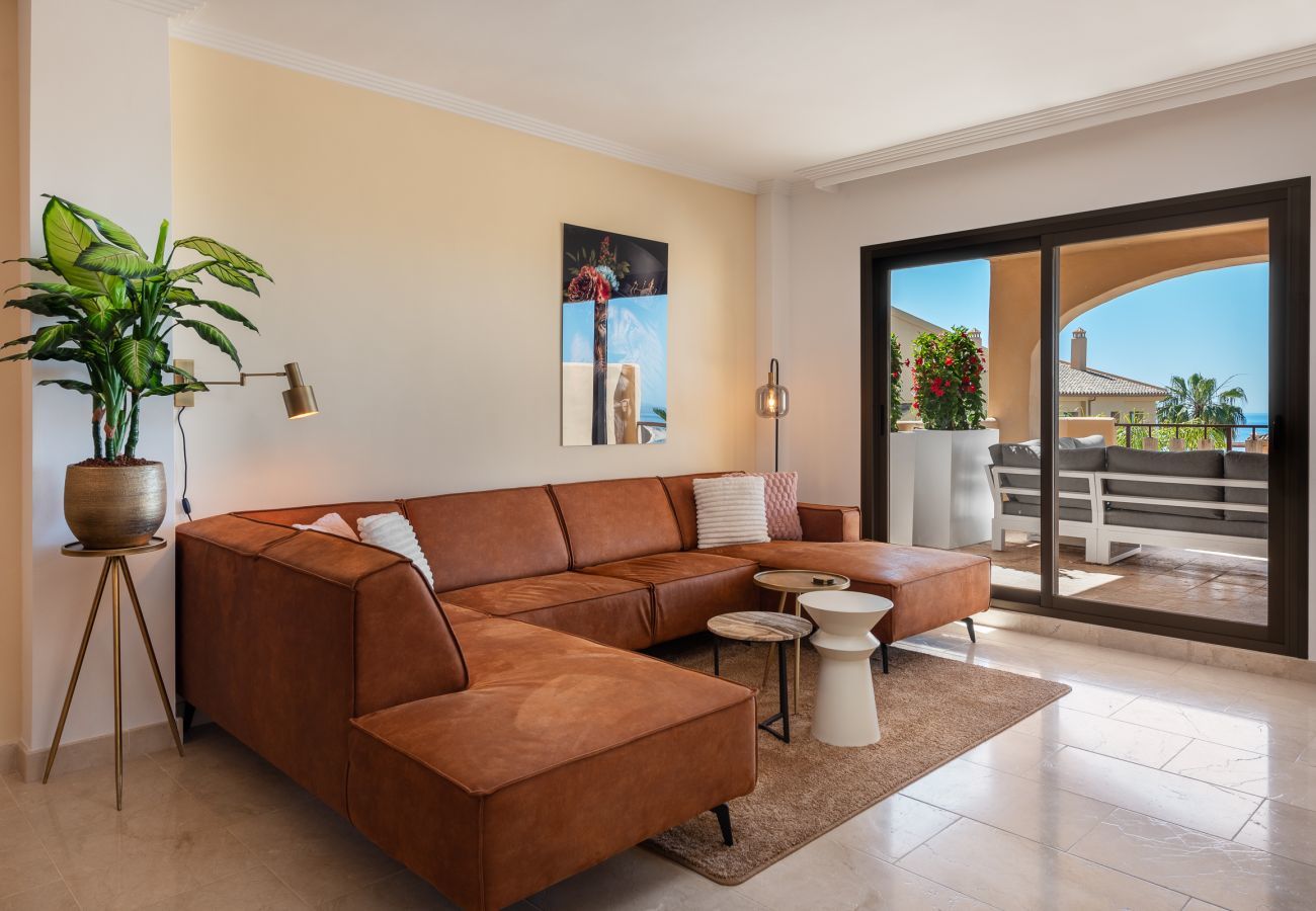 Apartamento en Benahavís - Encantador apartamento con preciosas vistas al mar