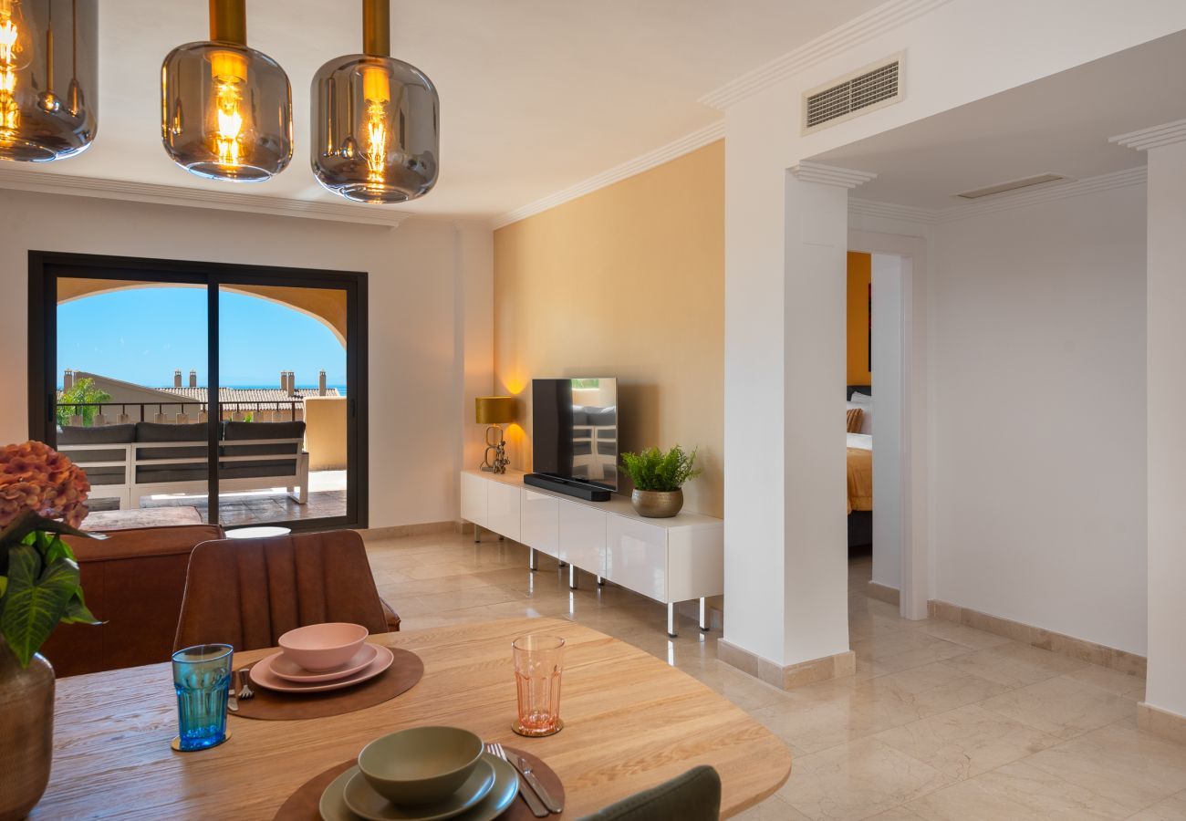 Apartamento en Benahavís - Encantador apartamento con preciosas vistas al mar