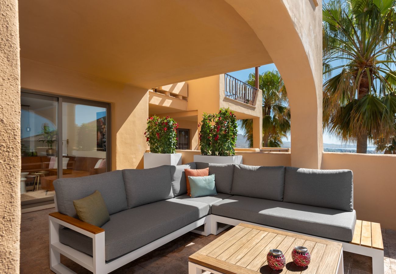 Apartamento en Benahavís - Encantador apartamento con preciosas vistas al mar