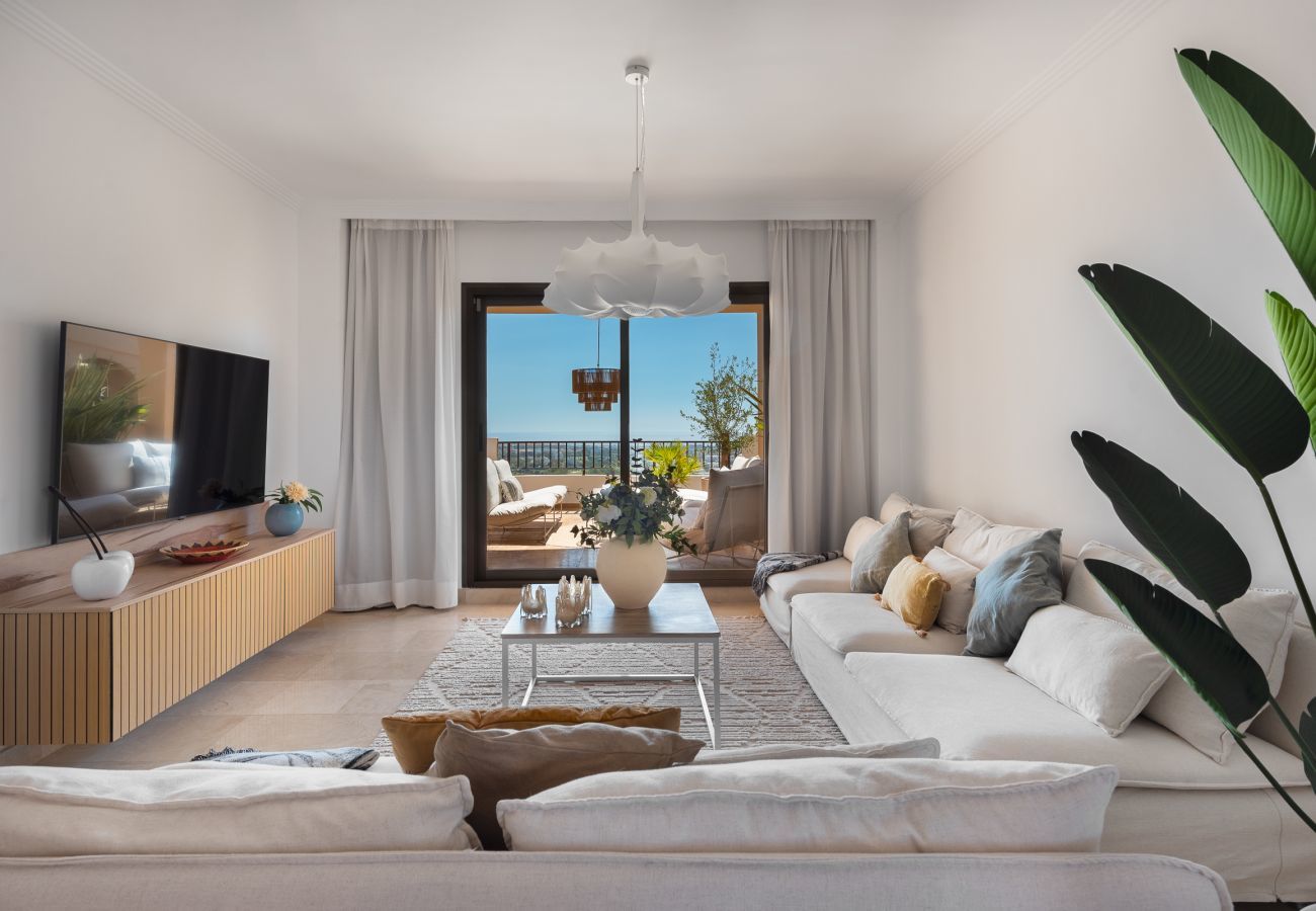Apartamento en Benahavís - Elegante apartamento con increíbles vistas al mar