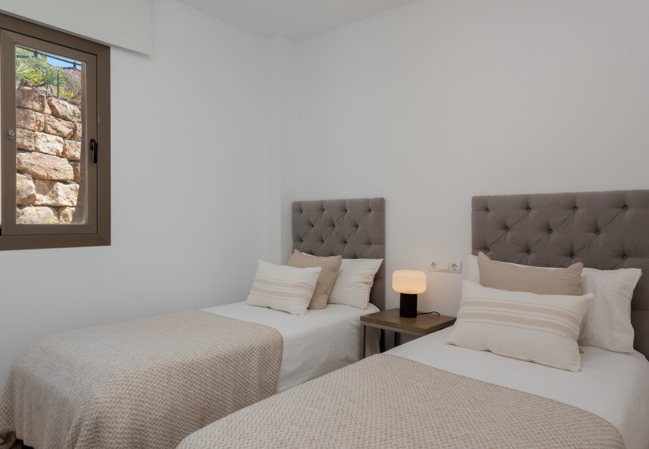 Apartamento en Benahavís - Apartamento con vistas al mar y al atardecer