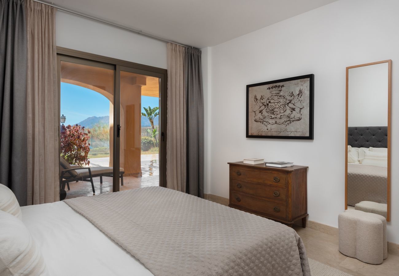 Apartamento en Benahavís - Apartamento con vistas al mar y al atardecer