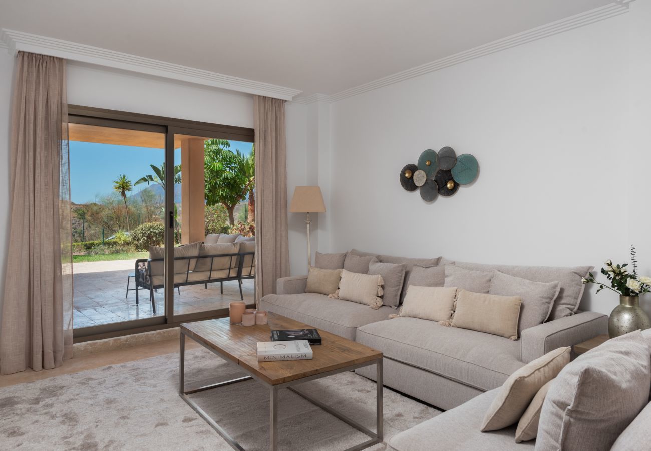 Apartamento en Benahavís - Apartamento con vistas al mar y al atardecer