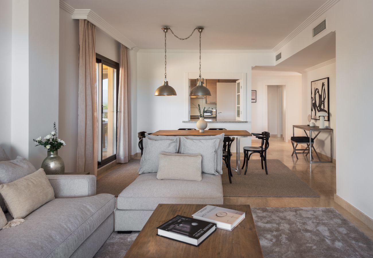 Apartamento en Benahavís - Apartamento con vistas al mar y al atardecer