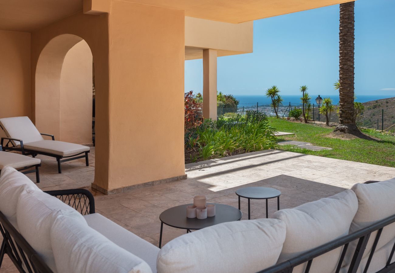 Apartamento en Benahavís - Apartamento con vistas al mar y al atardecer