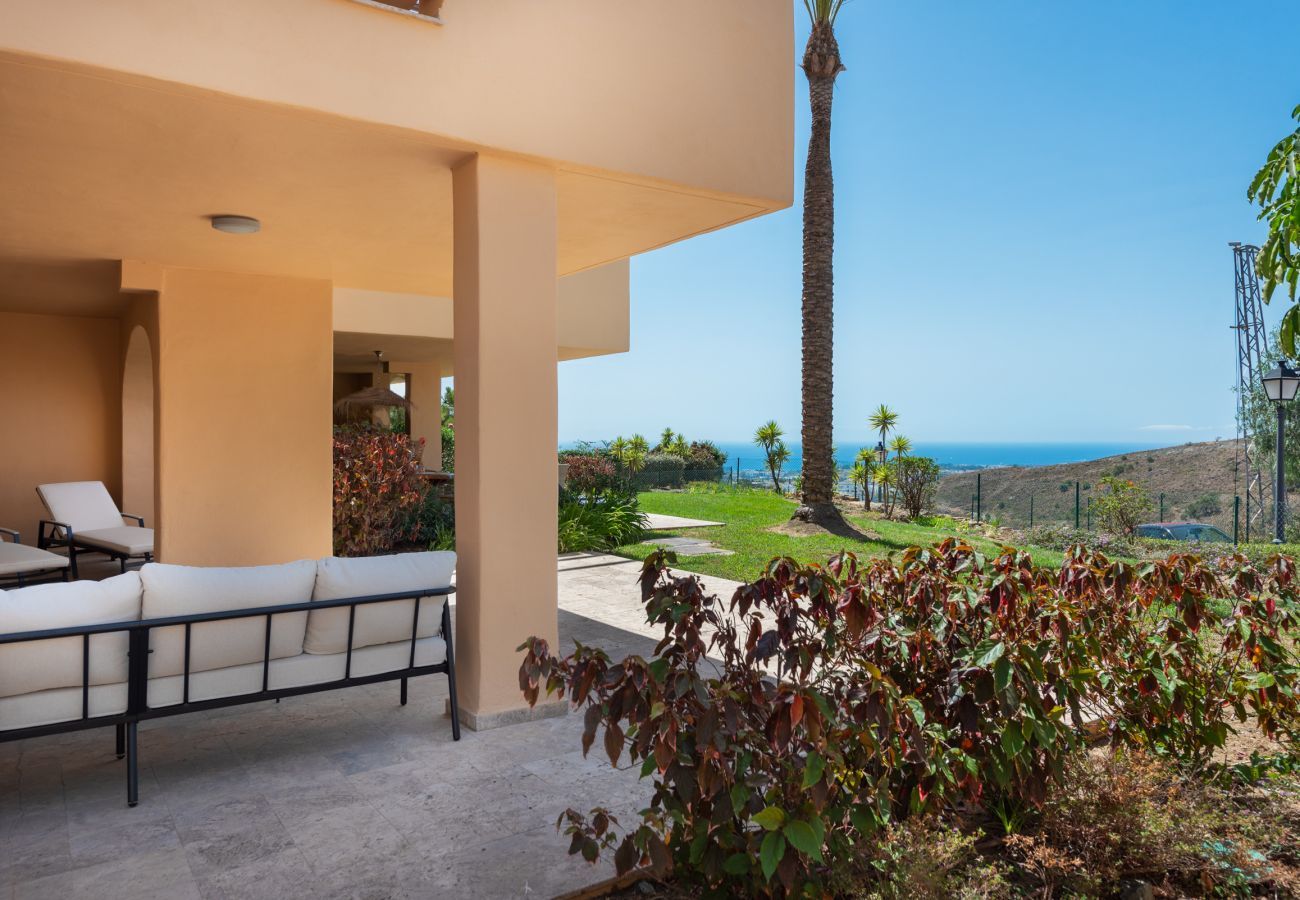 Apartamento en Benahavís - Apartamento con vistas al mar y al atardecer