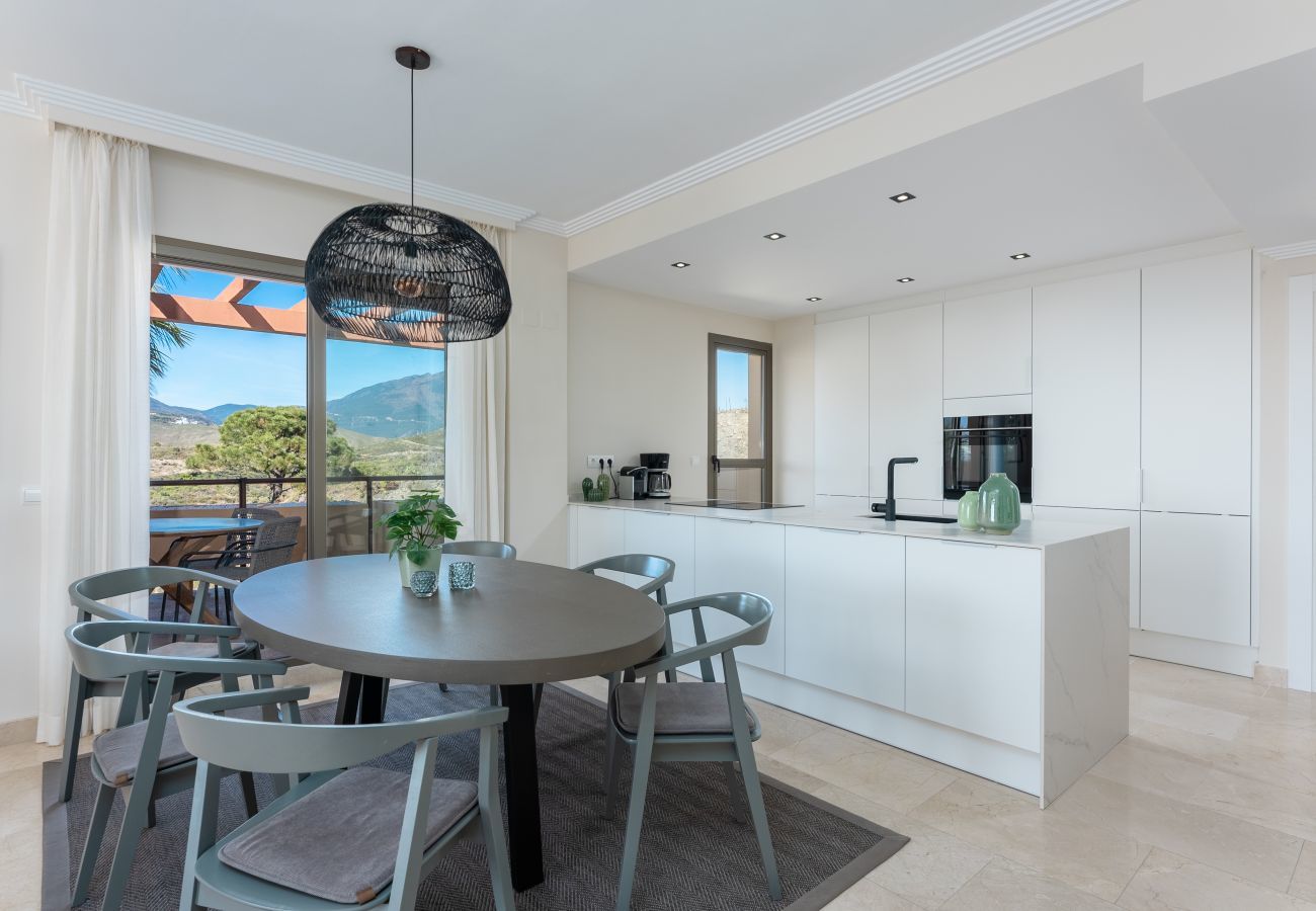 Apartamento en Benahavís - Impresionante ático con vistas al mar