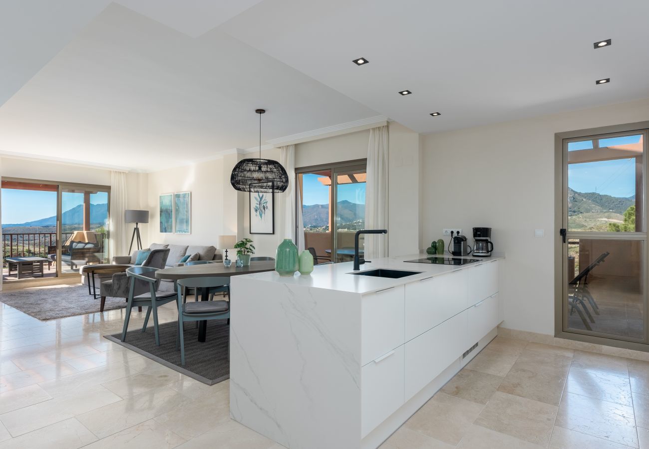 Apartamento en Benahavís - Impresionante ático con vistas al mar