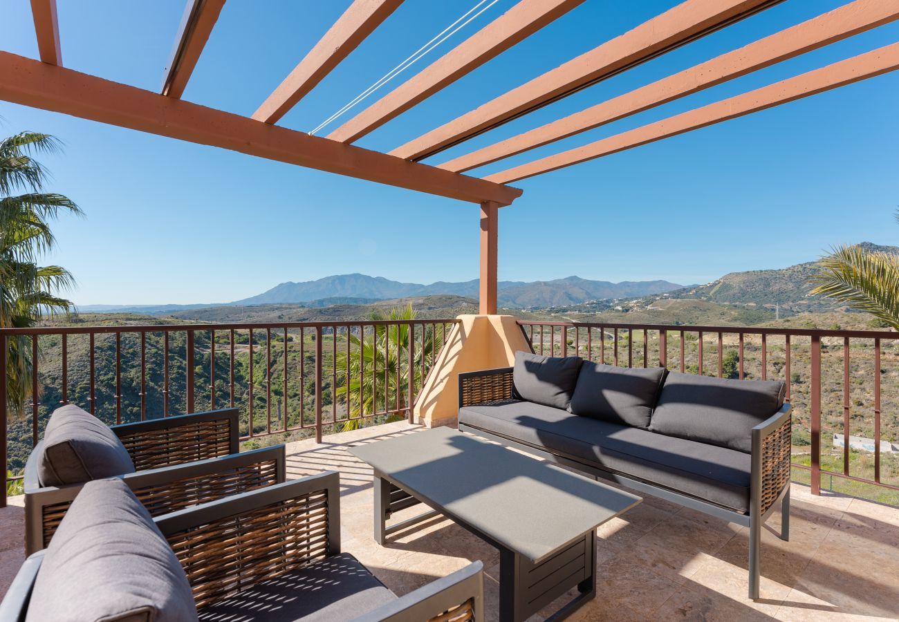 Apartamento en Benahavís - Impresionante ático con vistas al mar