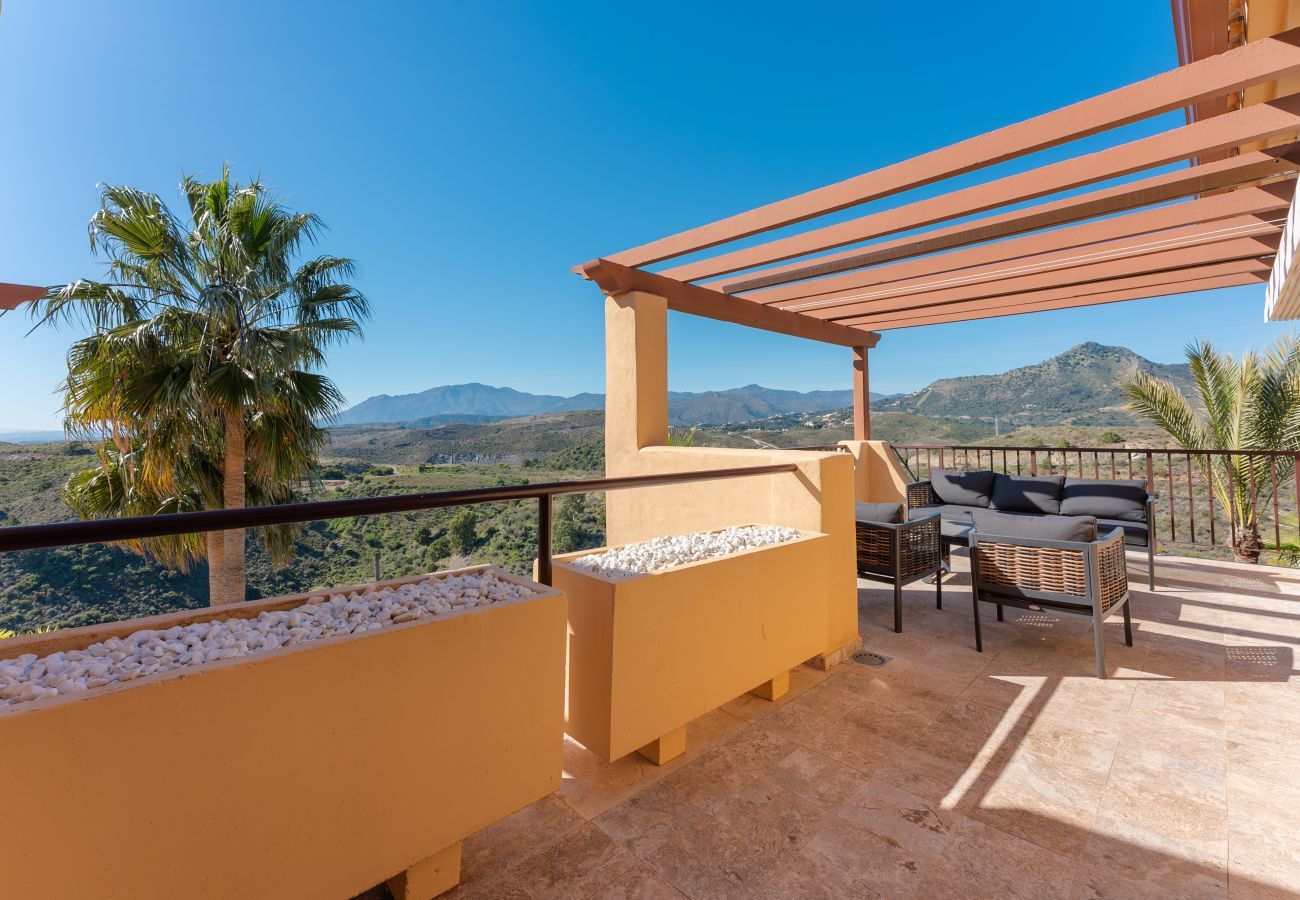 Apartamento en Benahavís - Impresionante ático con vistas al mar