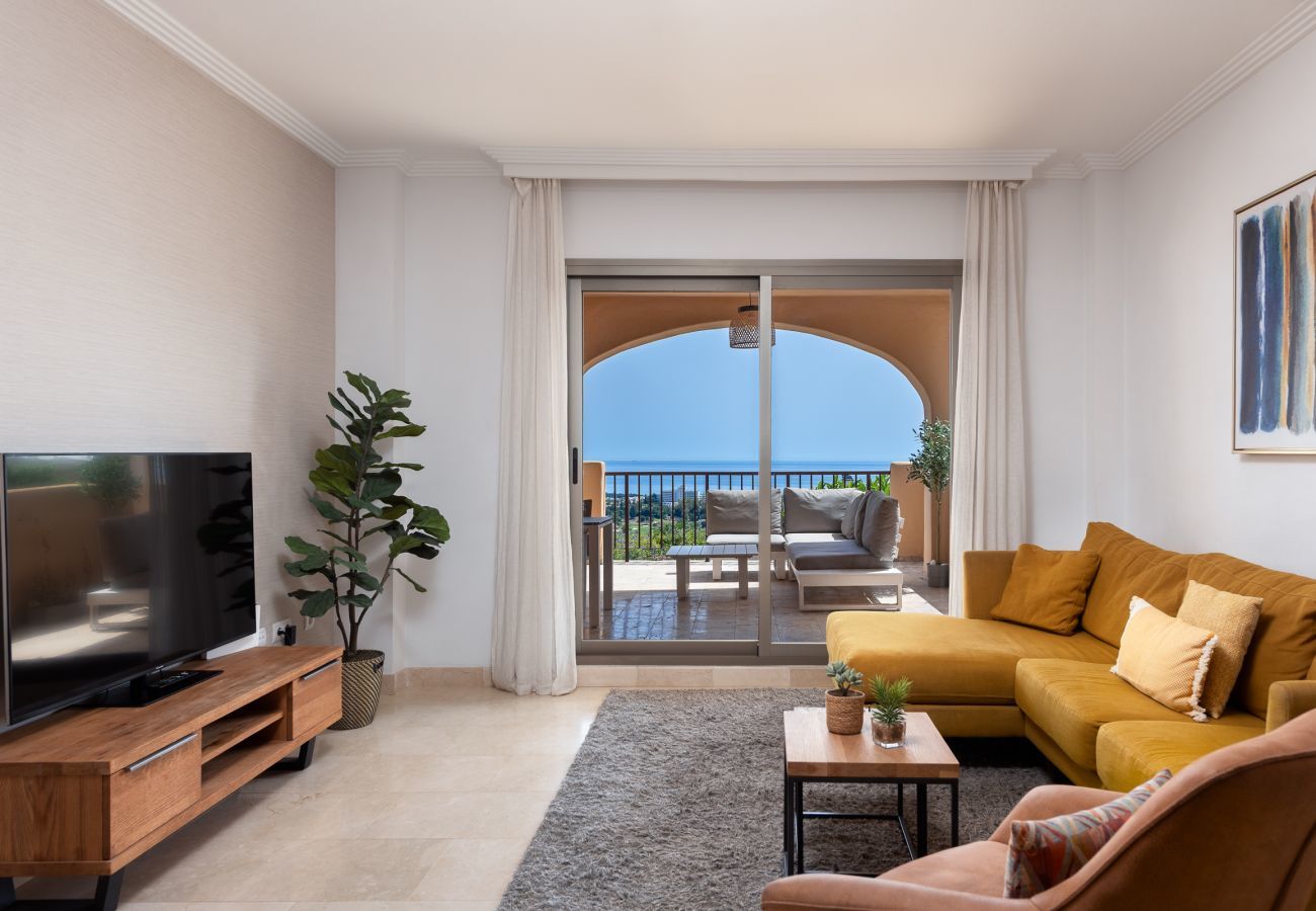 Apartamento en Benahavís - Apartamento de 2 dormitorios con vistas al mar