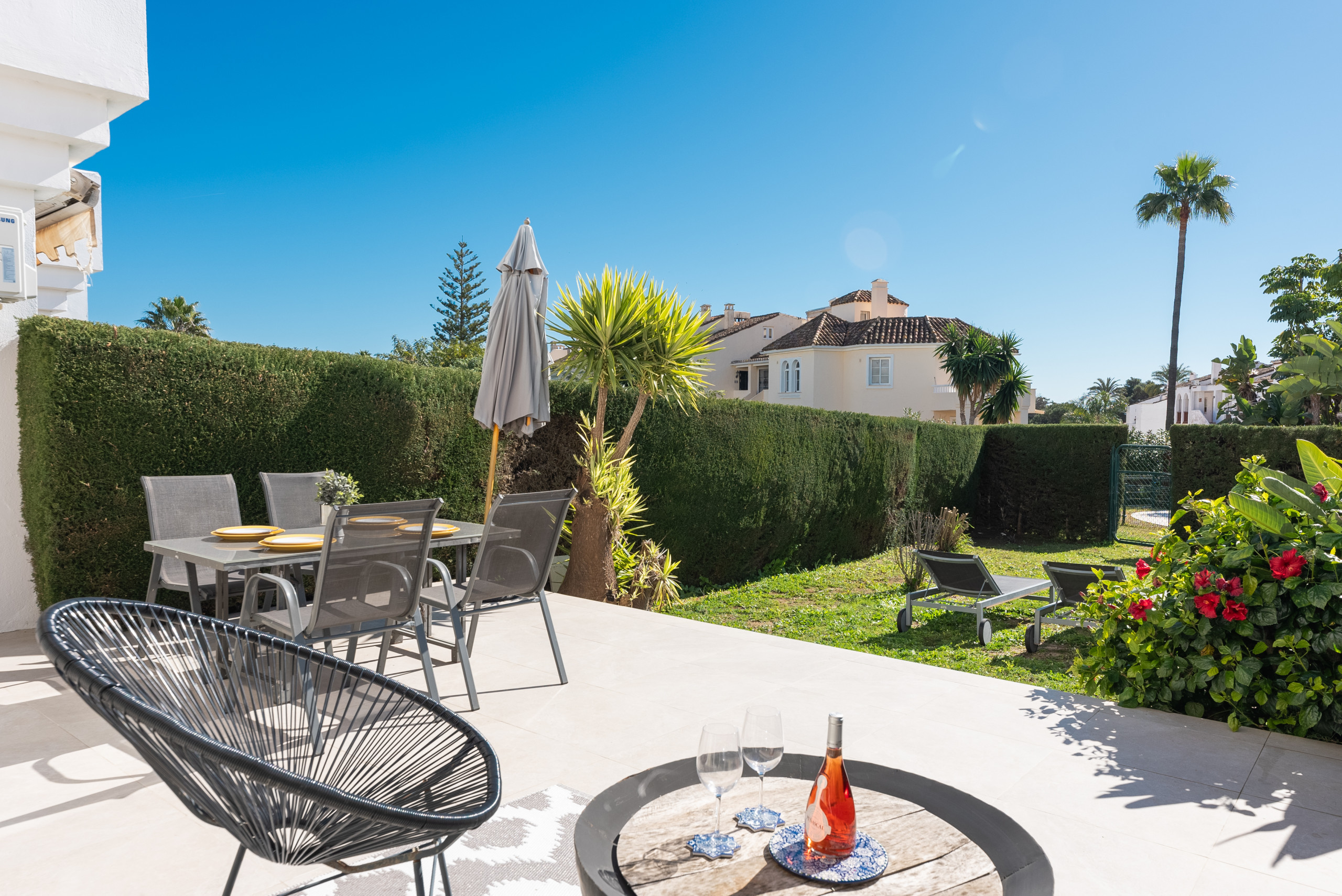  in Estepona - Cozy 3-Bedroom Ground Floor with Large Garden 